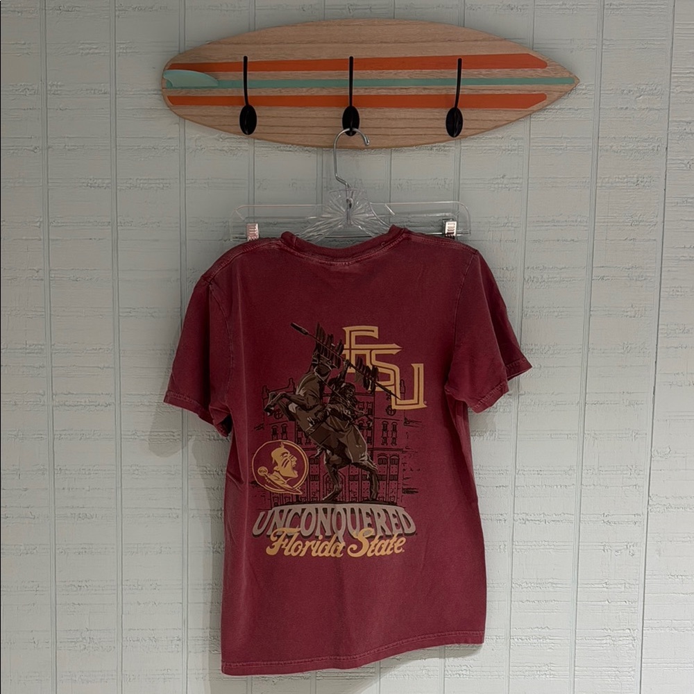 Florida State Seminoles Maroon Comfort Colors T Shirt
